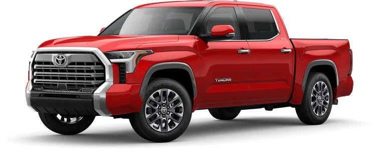 2022 Toyota Tundra Limited in Supersonic Red | Vic Vaughan Toyota of Boerne in Boerne TX