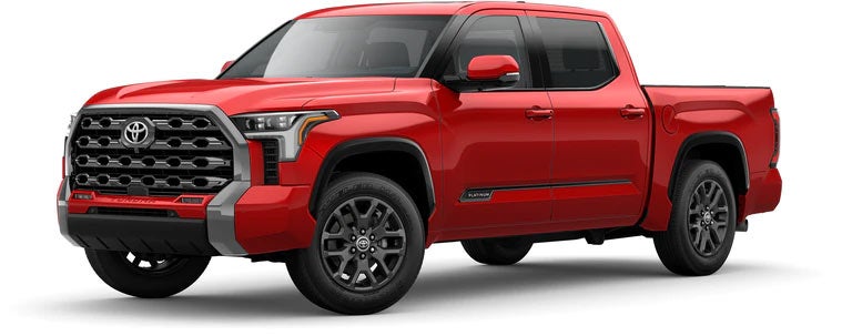 2022 Toyota Tundra in Platinum Supersonic Red | Vic Vaughan Toyota of Boerne in Boerne TX