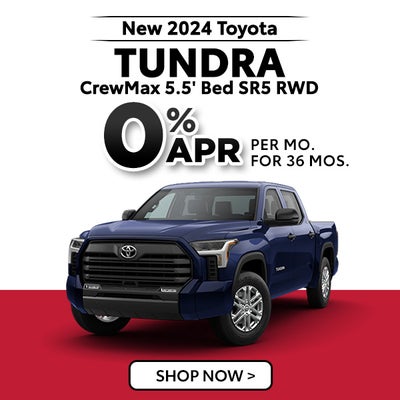 New 2024 Toyota Tundra Crewmax 5.5' Bed SR5 RWD