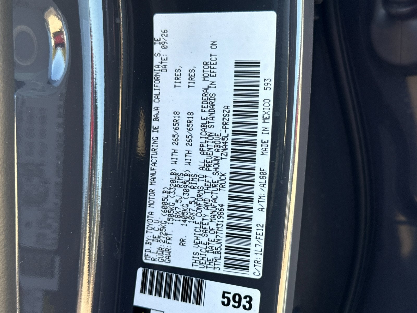 2026 Toyota Tacoma TRD Sport