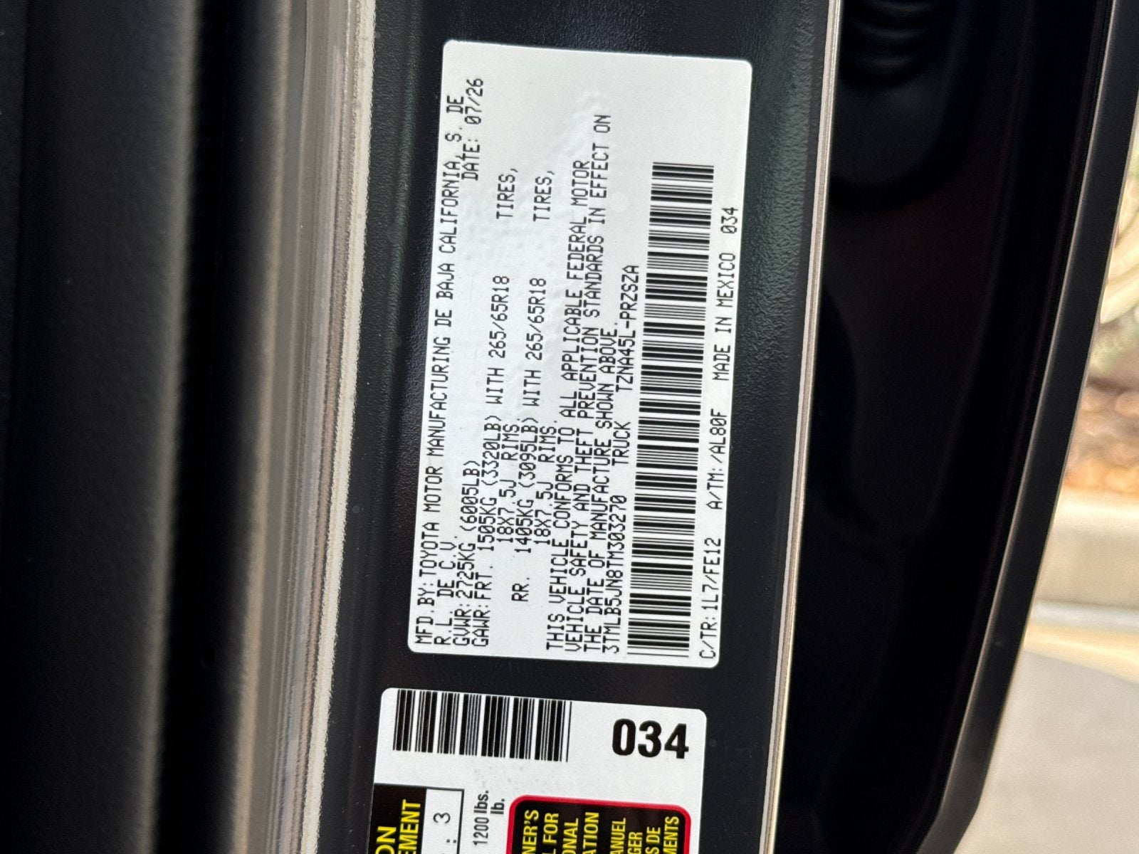 2026 Toyota Tacoma TRD Sport