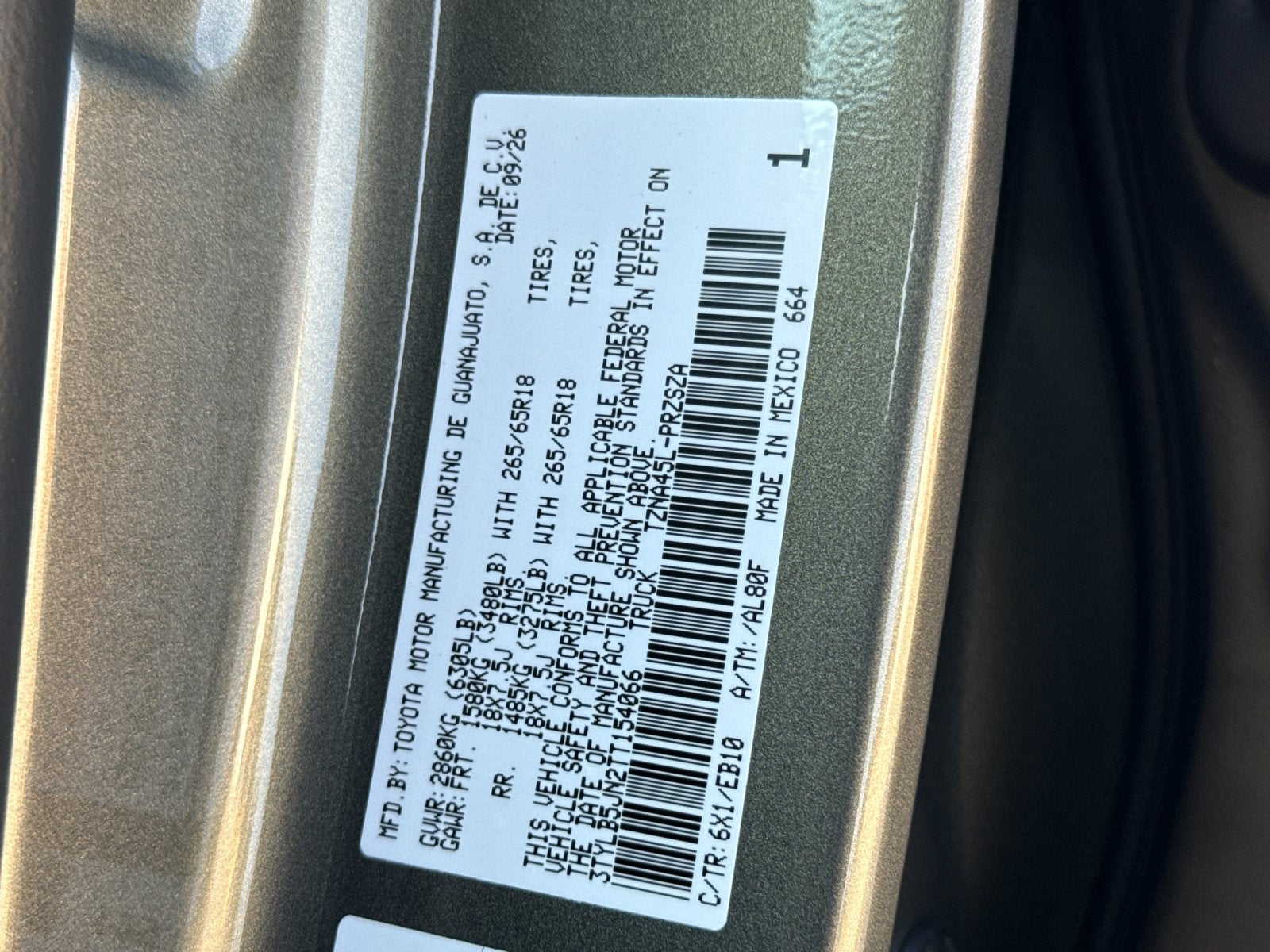 2026 Toyota Tacoma Limited