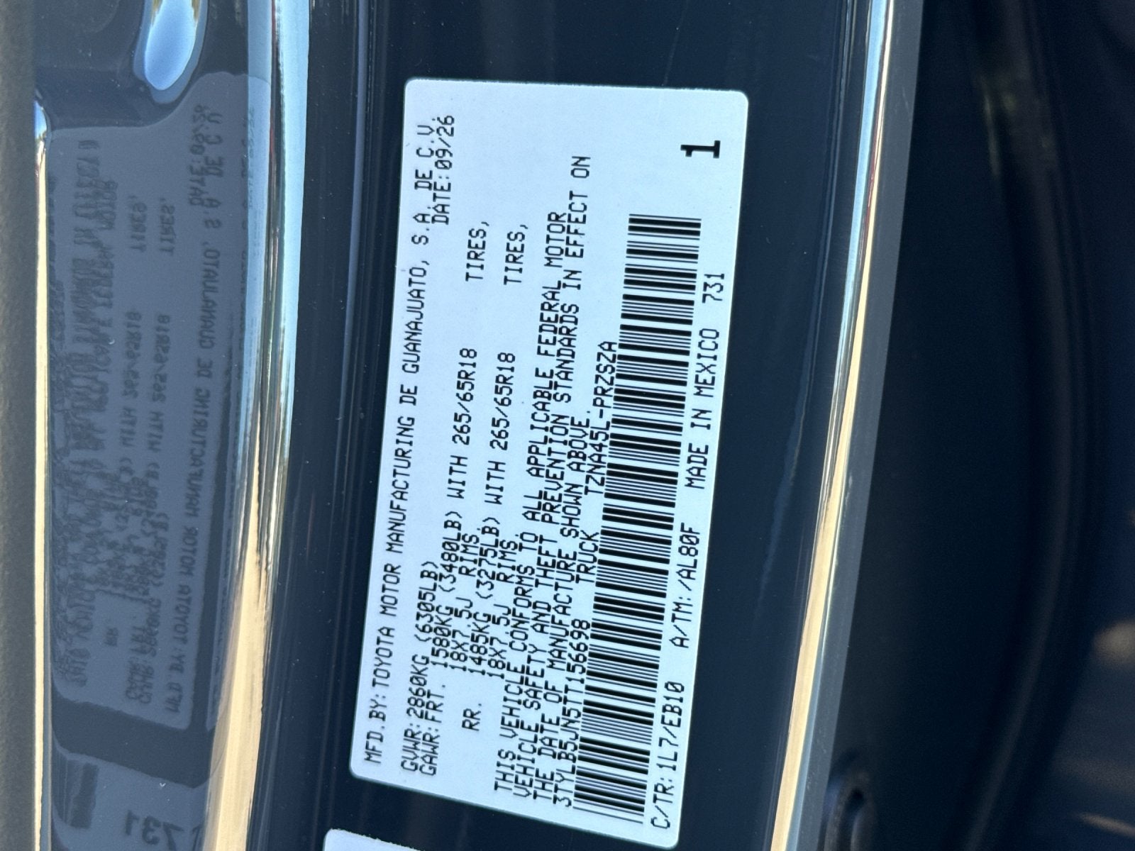 2026 Toyota Tacoma Limited
