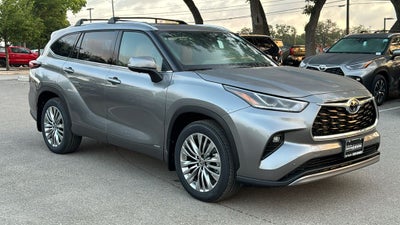 2026 Toyota Highlander Hybrid Hybrid Platinum