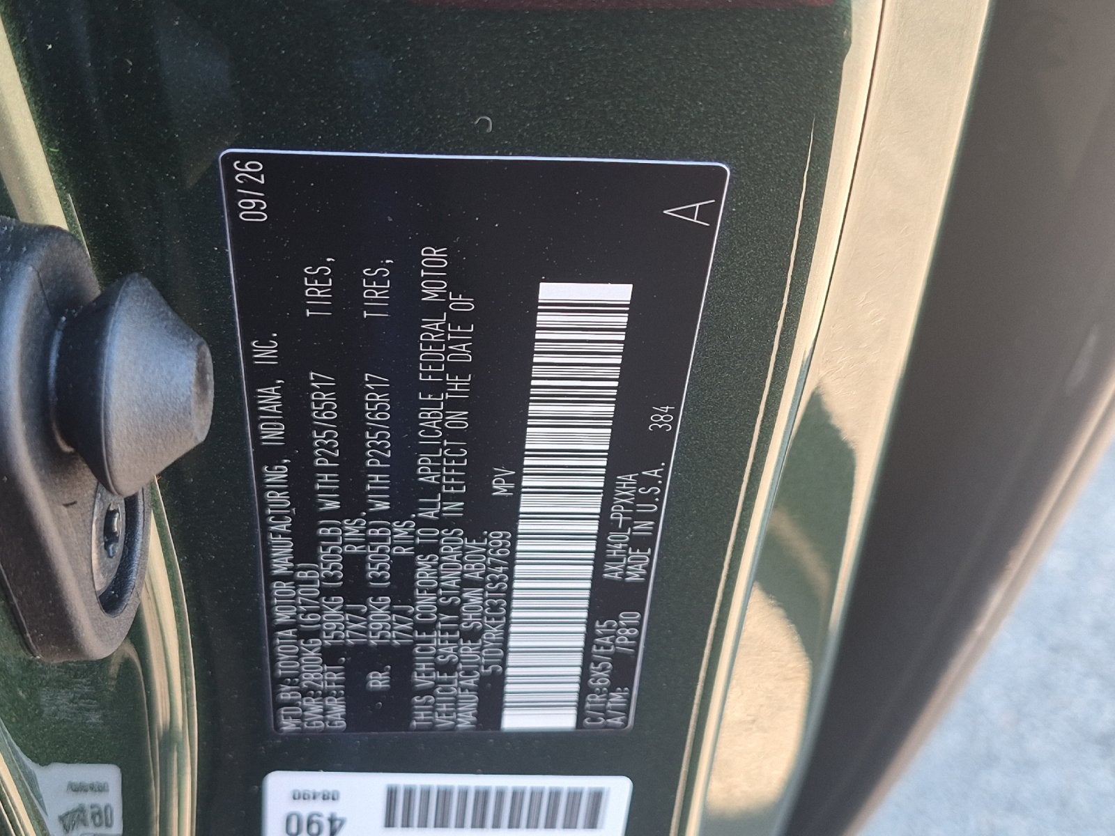 2026 Toyota Sienna XLE
