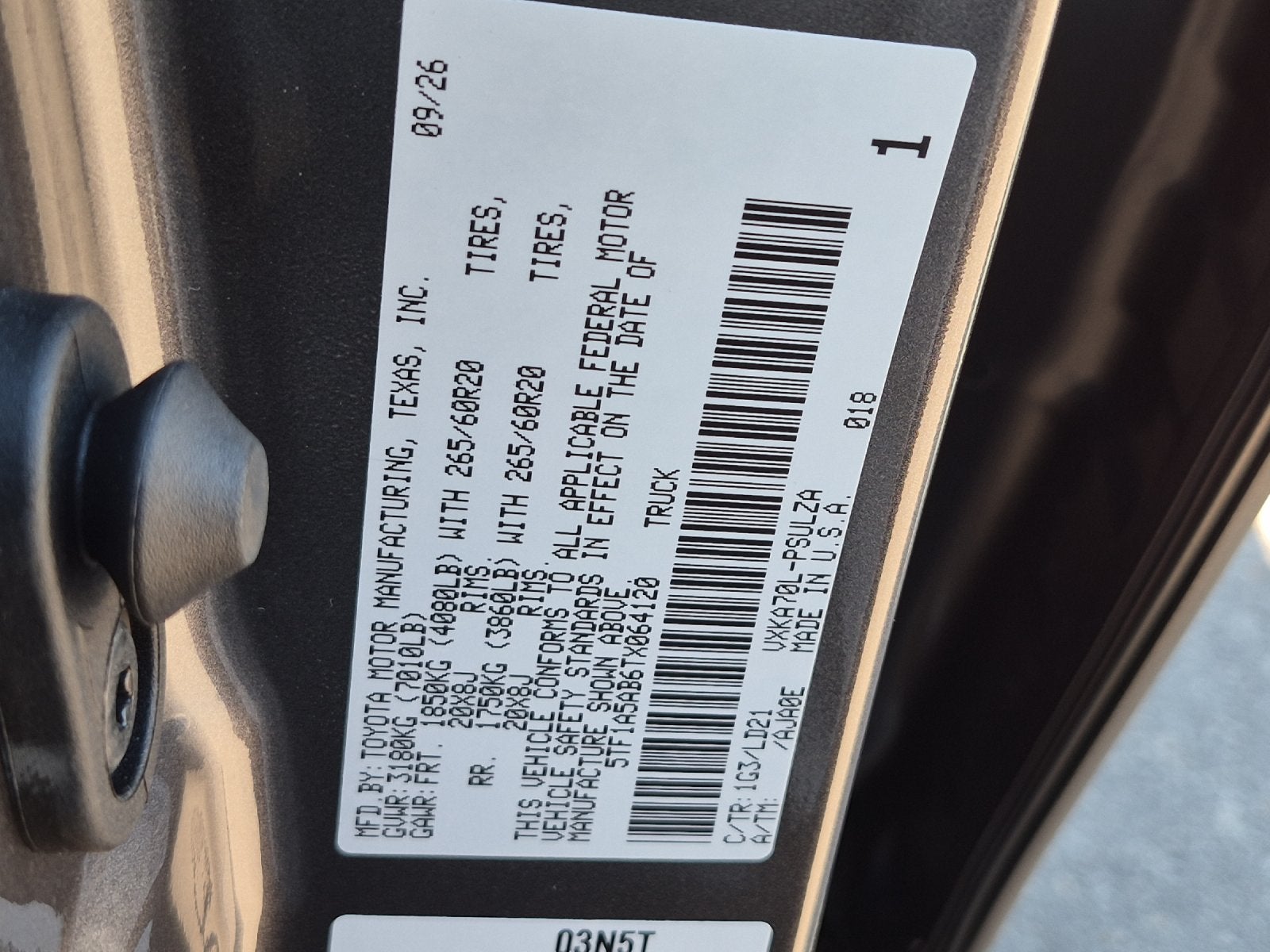 2026 Toyota Tundra Limited