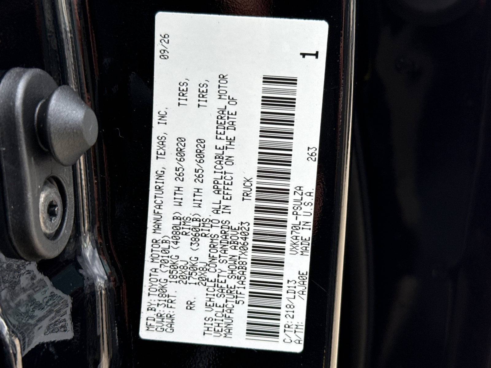 2026 Toyota Tundra Limited