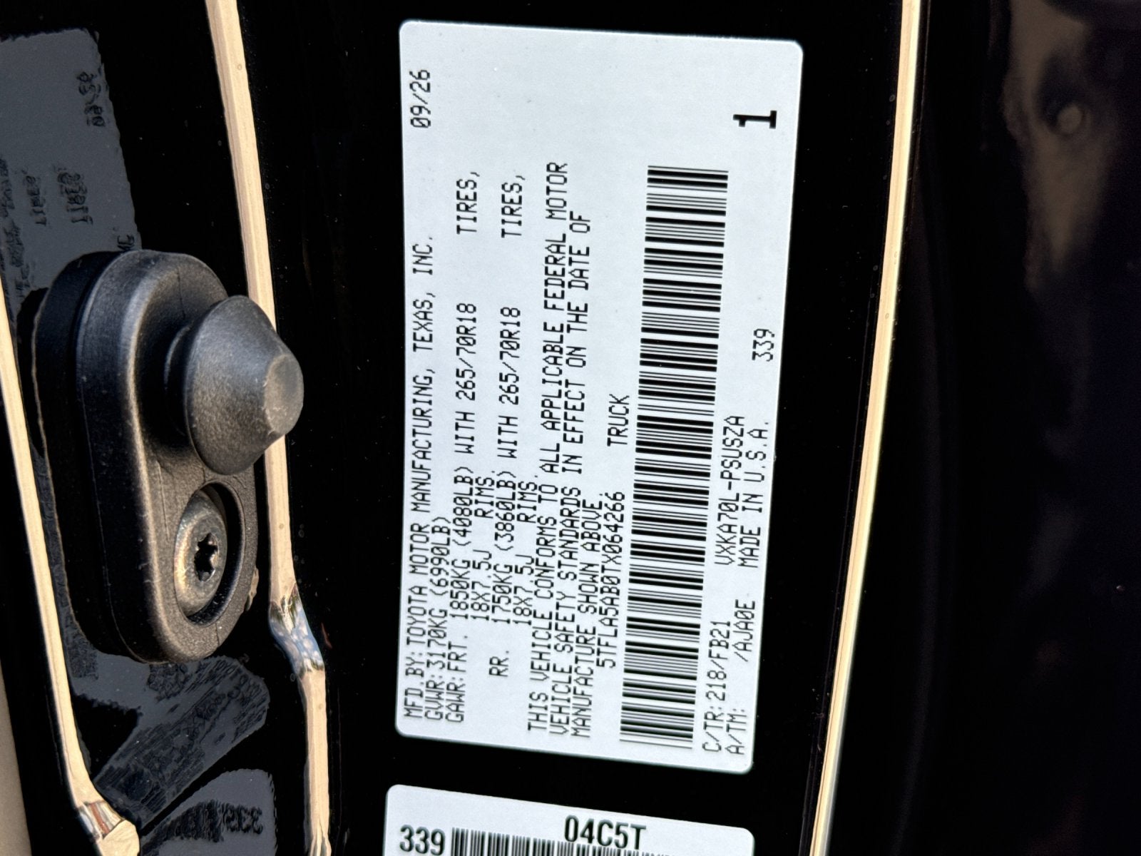 2026 Toyota Tundra SR5