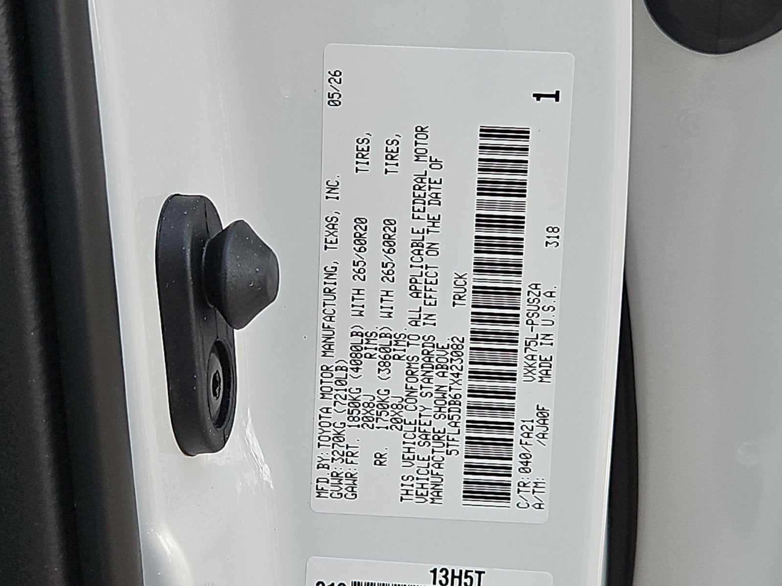 2026 Toyota Tundra SR5