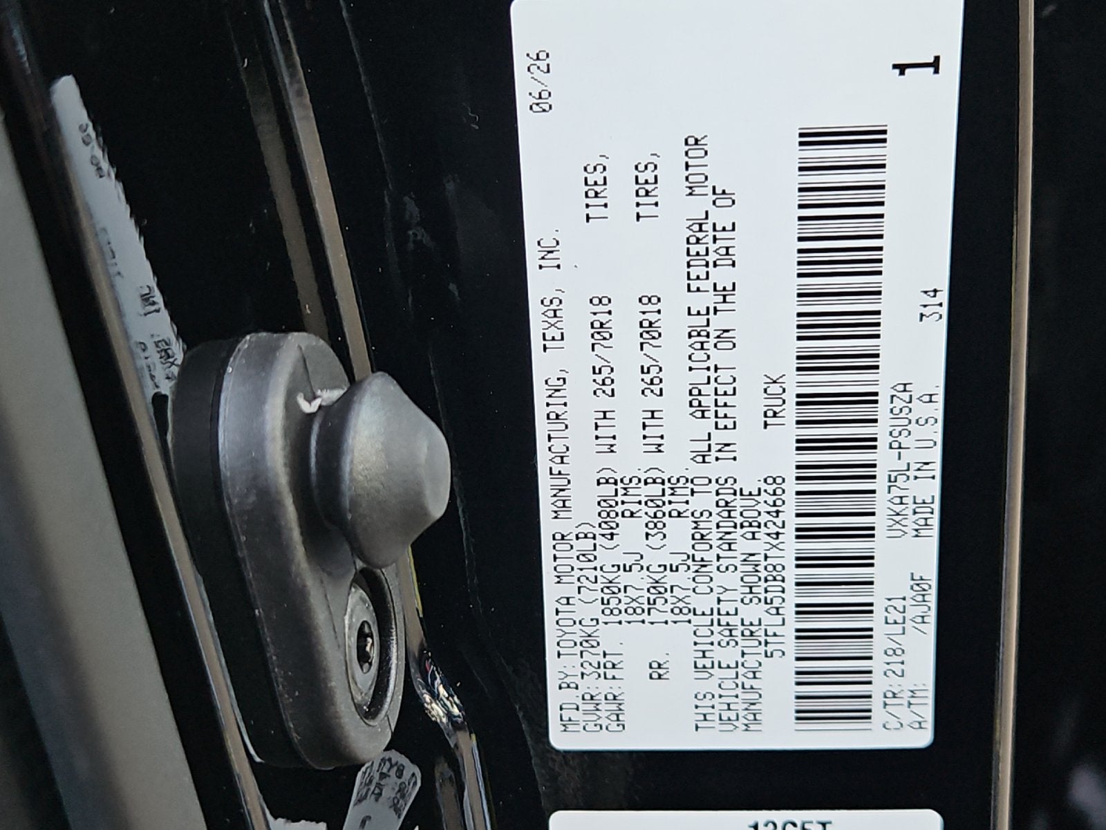 2026 Toyota Tundra SR5