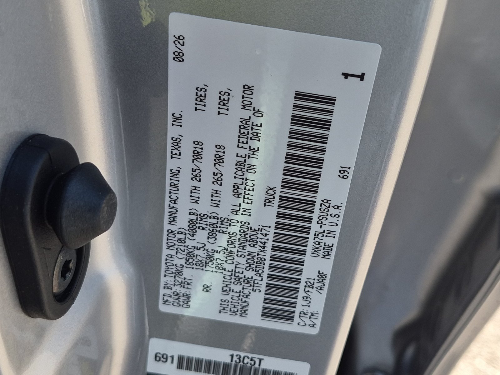 2026 Toyota Tundra SR5