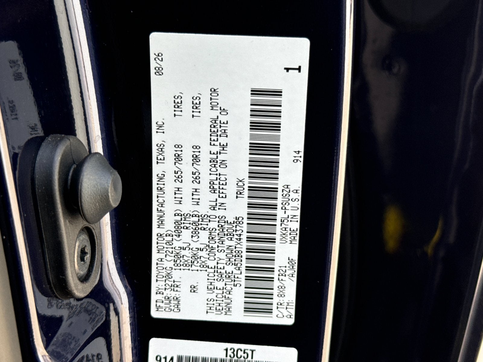 2026 Toyota Tundra SR5