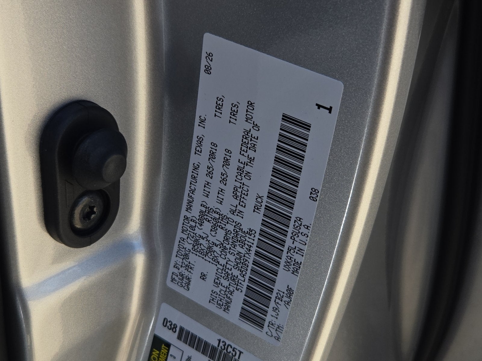 2026 Toyota Tundra SR5