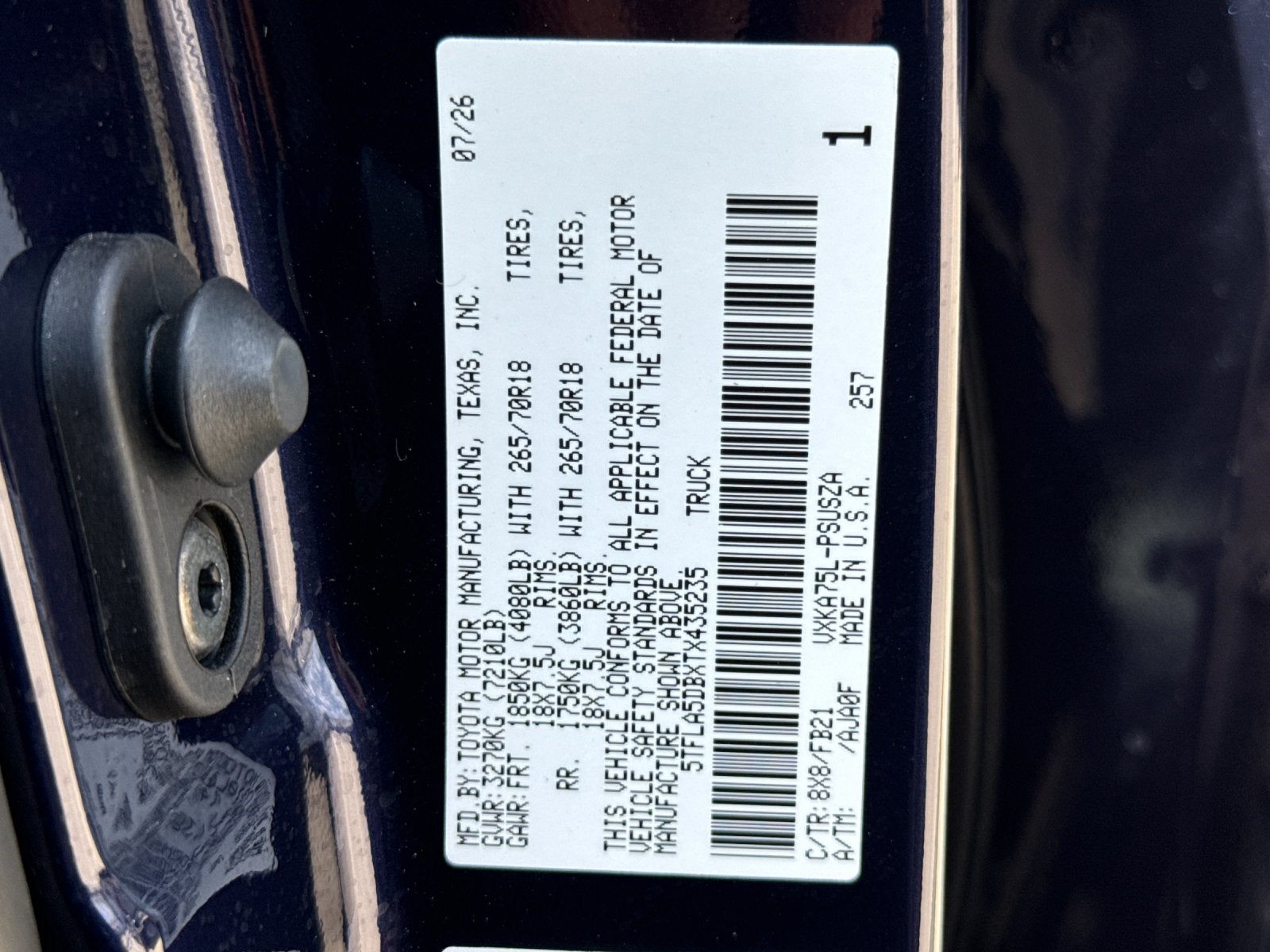 2026 Toyota Tundra SR5
