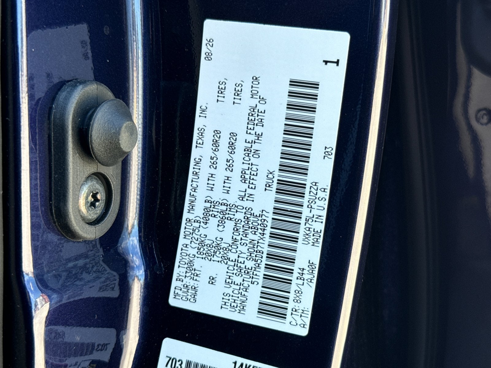 2026 Toyota Tundra 1794 Edition