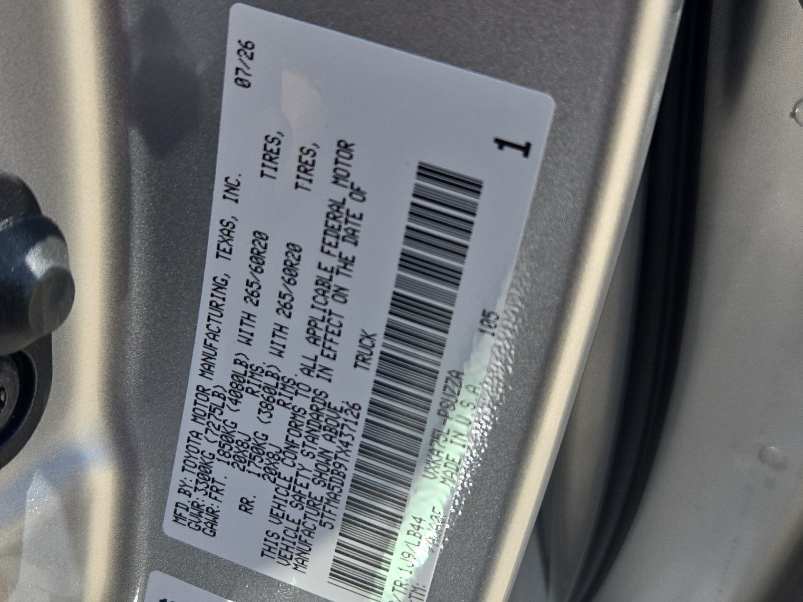 2026 Toyota Tundra 1794 Edition