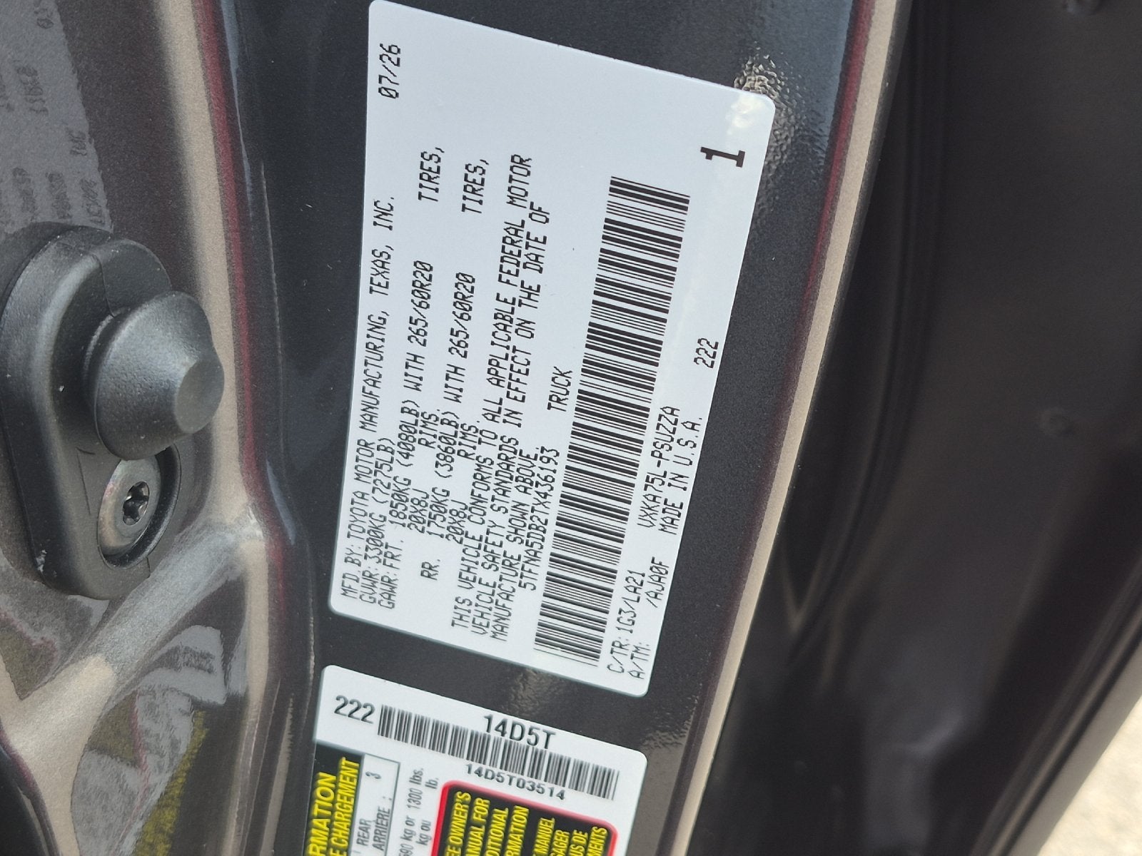 2026 Toyota Tundra Platinum
