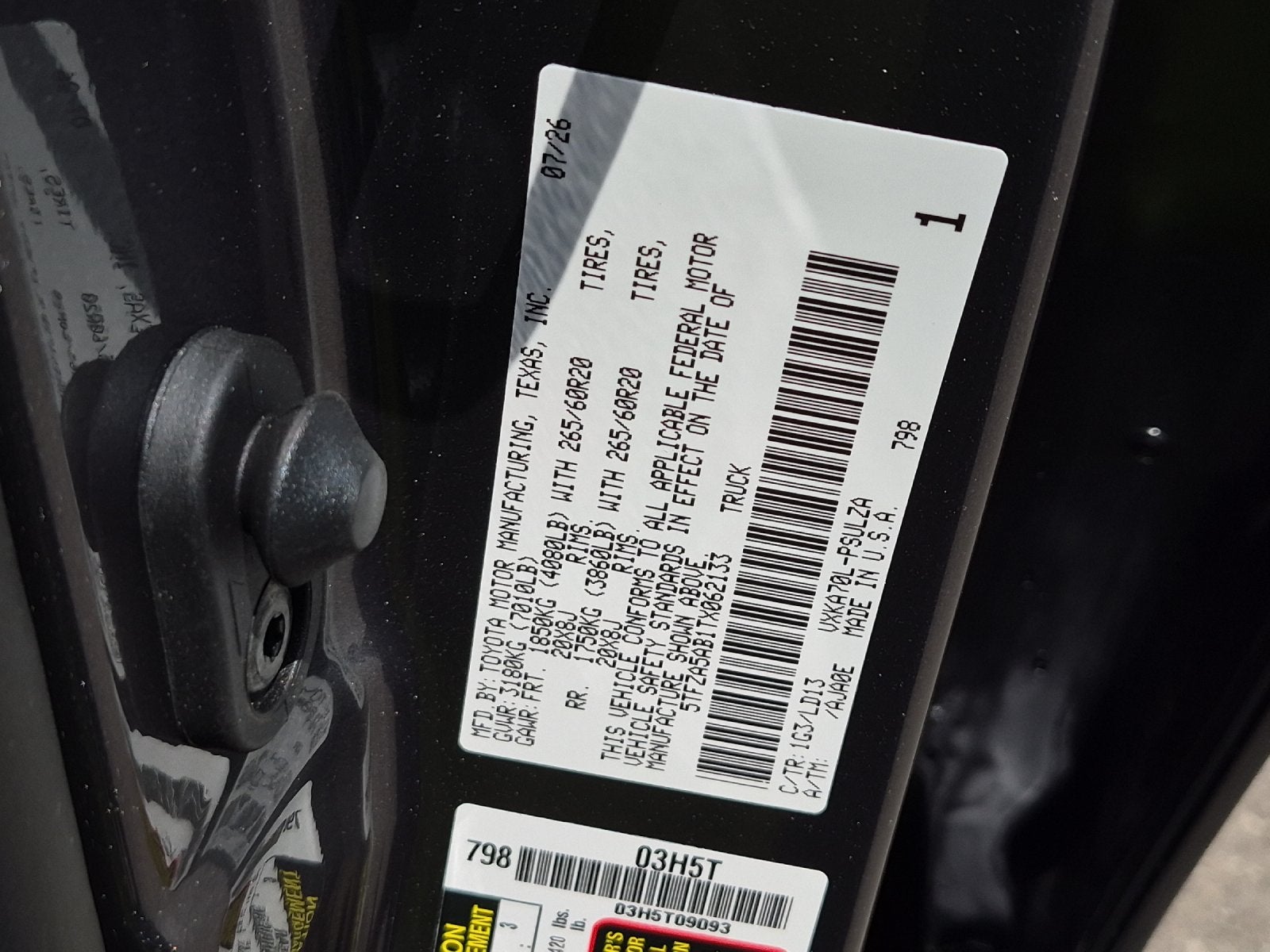 2026 Toyota Tundra Limited