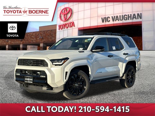 2026 Toyota 4Runner i-FORCE MAX Hybrid Platinum