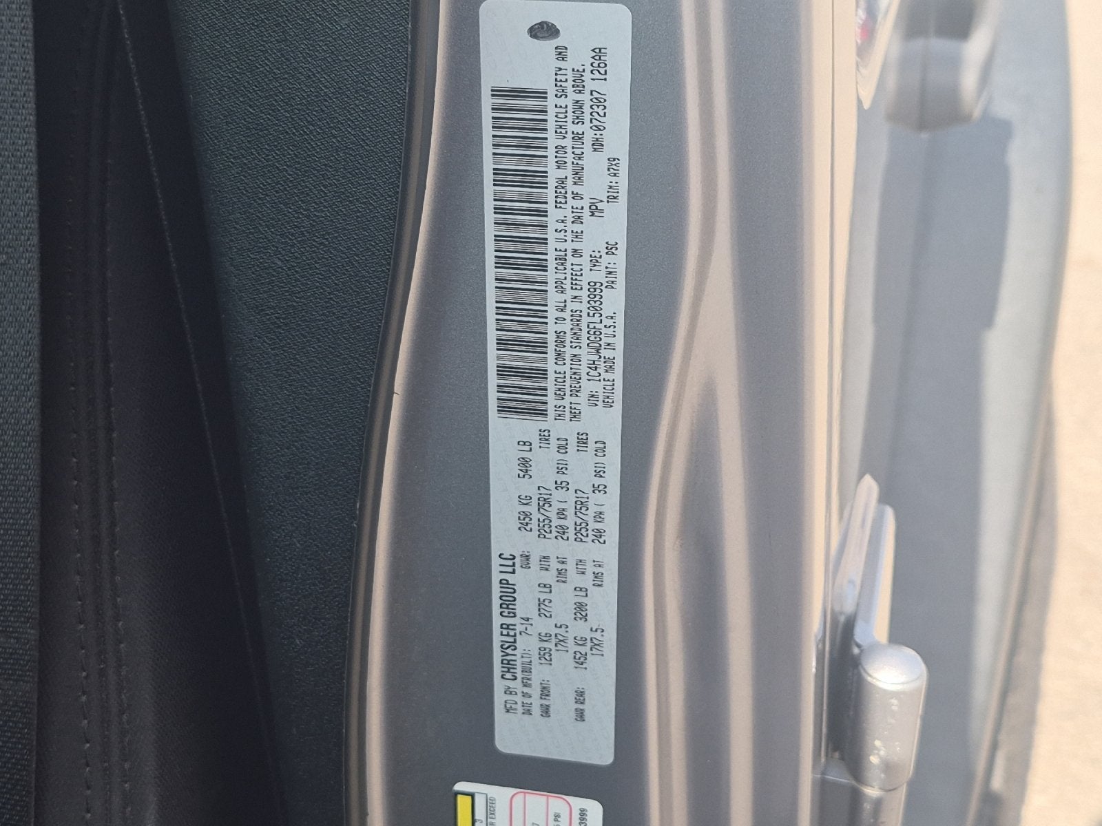 2015 Jeep Wrangler Unlimited Sport
