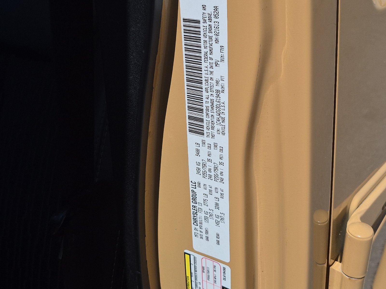 2013 Jeep Wrangler Unlimited Sport