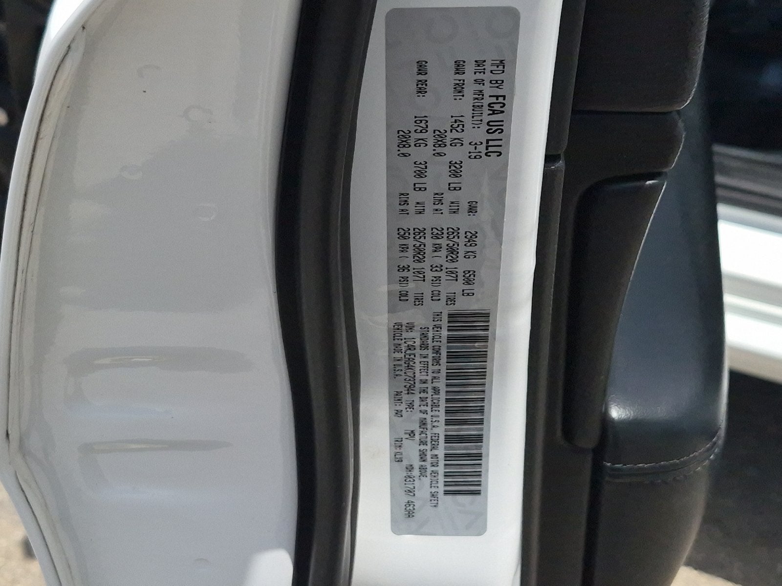 2019 Jeep Grand Cherokee Altitude