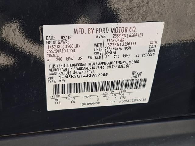 2018 Ford Explorer Sport
