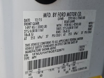 2016 Ford Expedition XLT