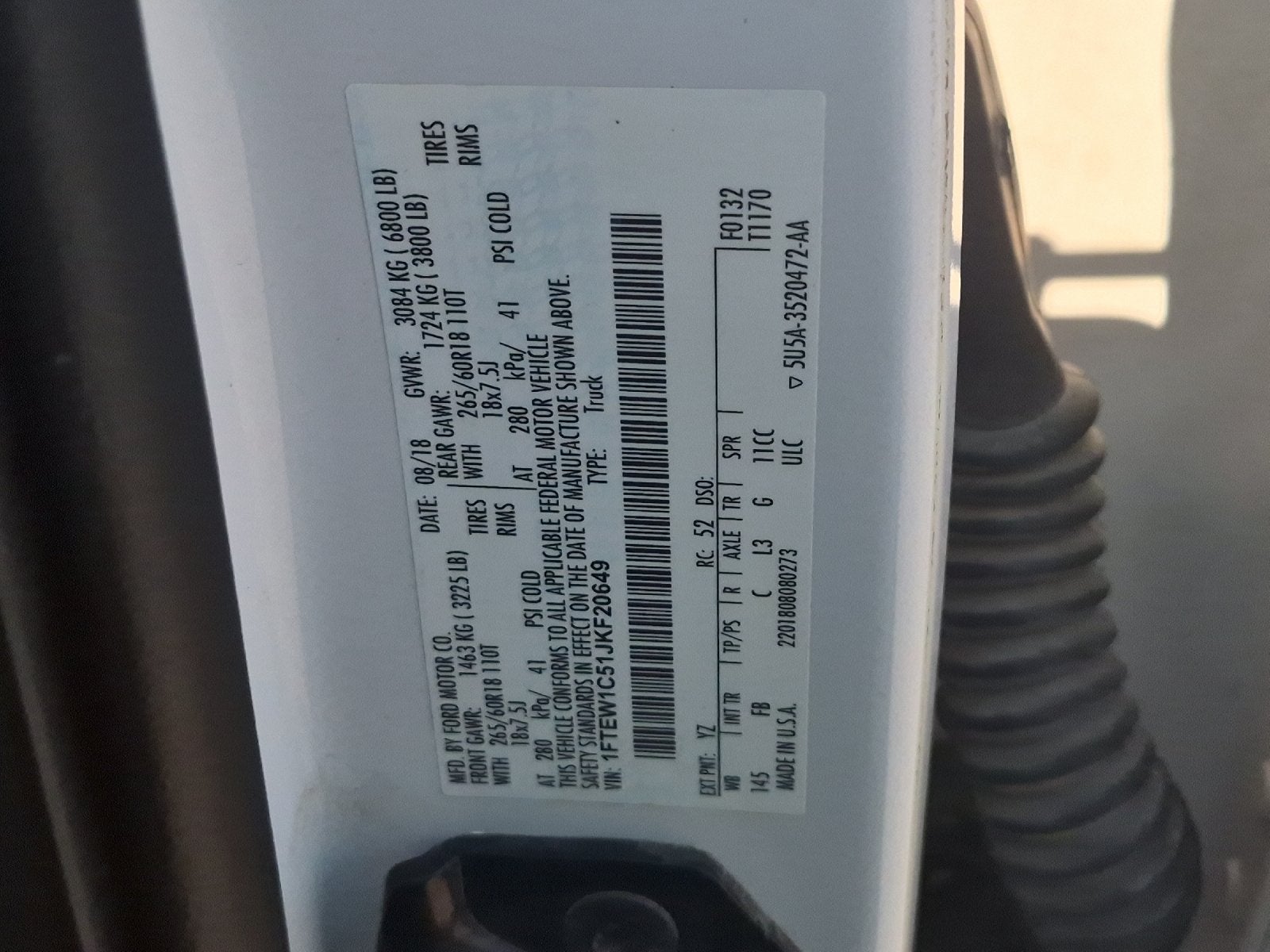 2018 Ford F-150 XLT