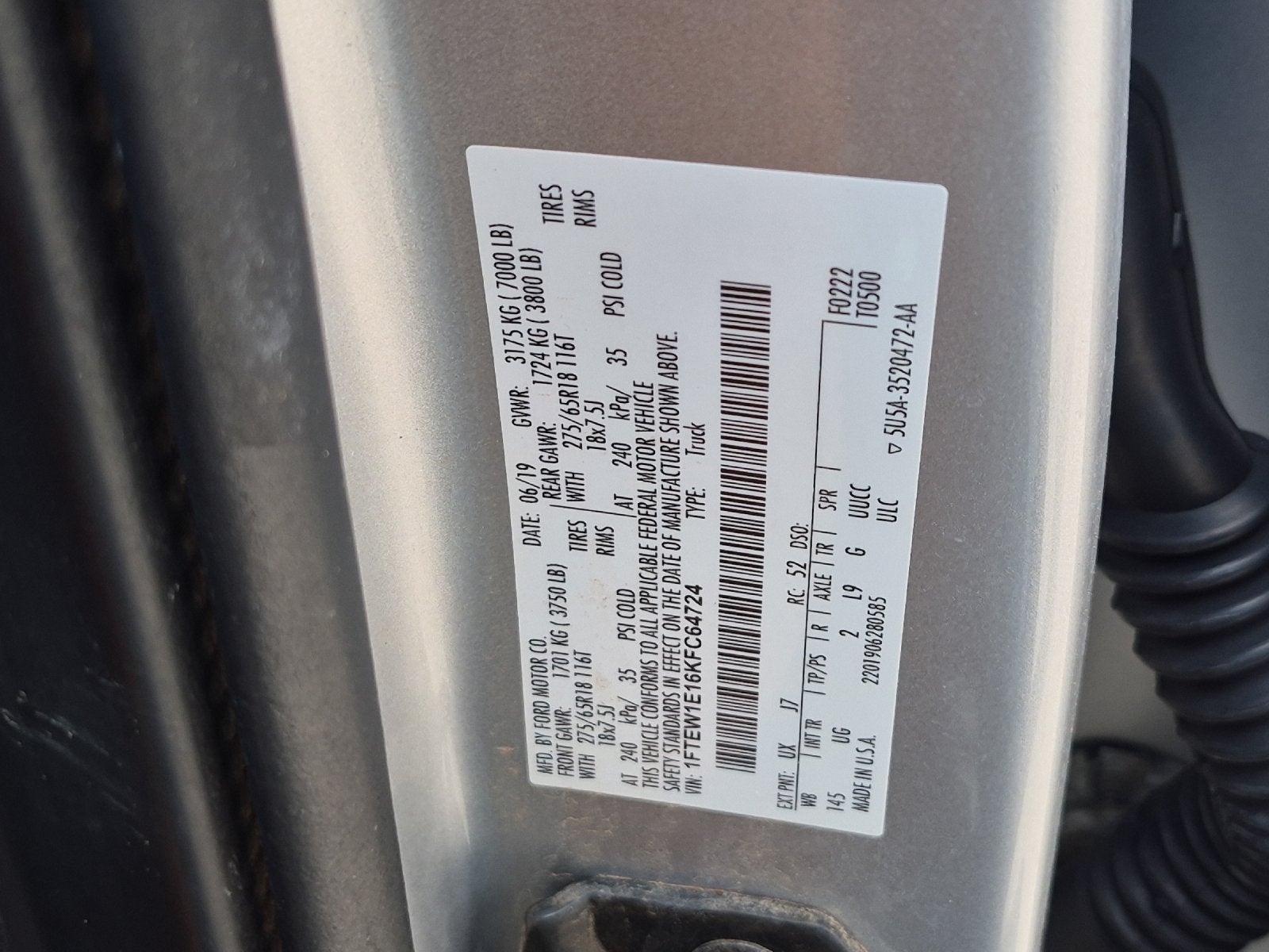 2019 Ford F-150 XLT