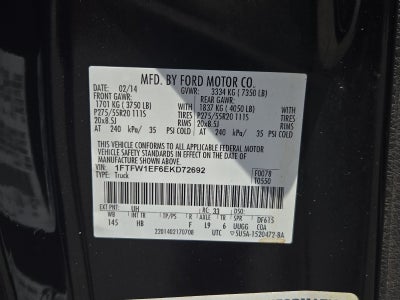 2014 Ford F-150 Lariat