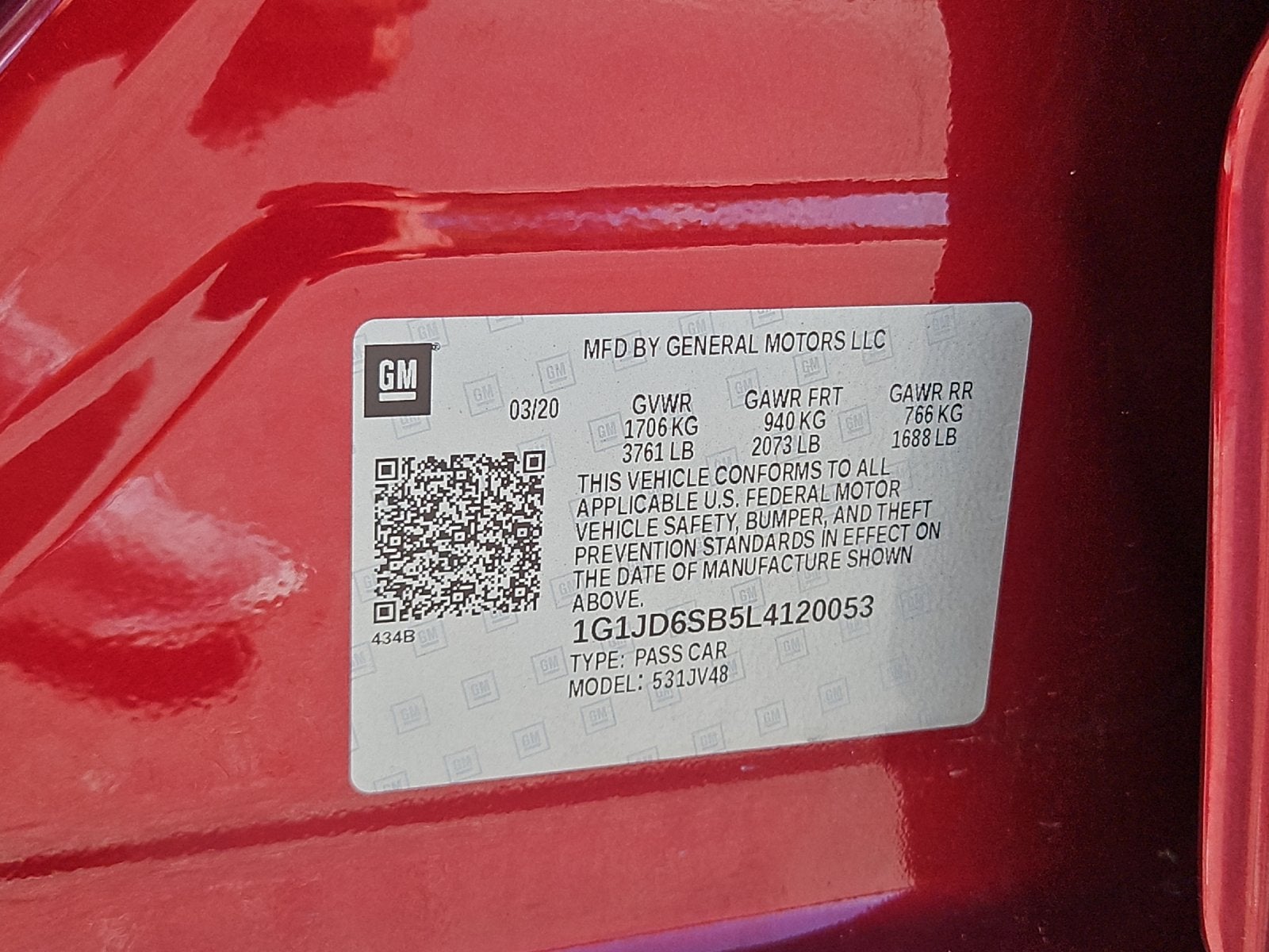 2020 Chevrolet Sonic LT