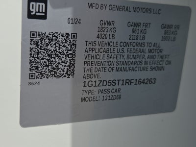 2024 Chevrolet Malibu LT 1LT