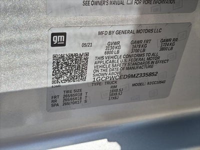 2021 Chevrolet Silverado LT