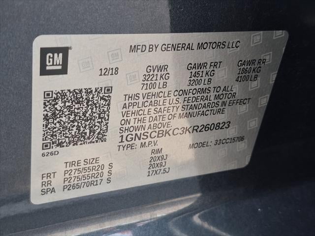 2019 Chevrolet Tahoe LT