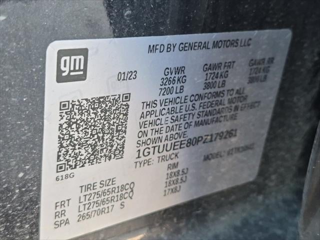 2023 GMC Sierra 1500 AT4