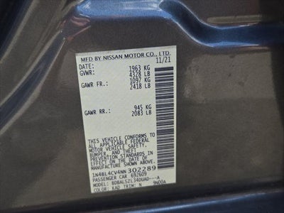 2022 Nissan Altima 2.5 SR