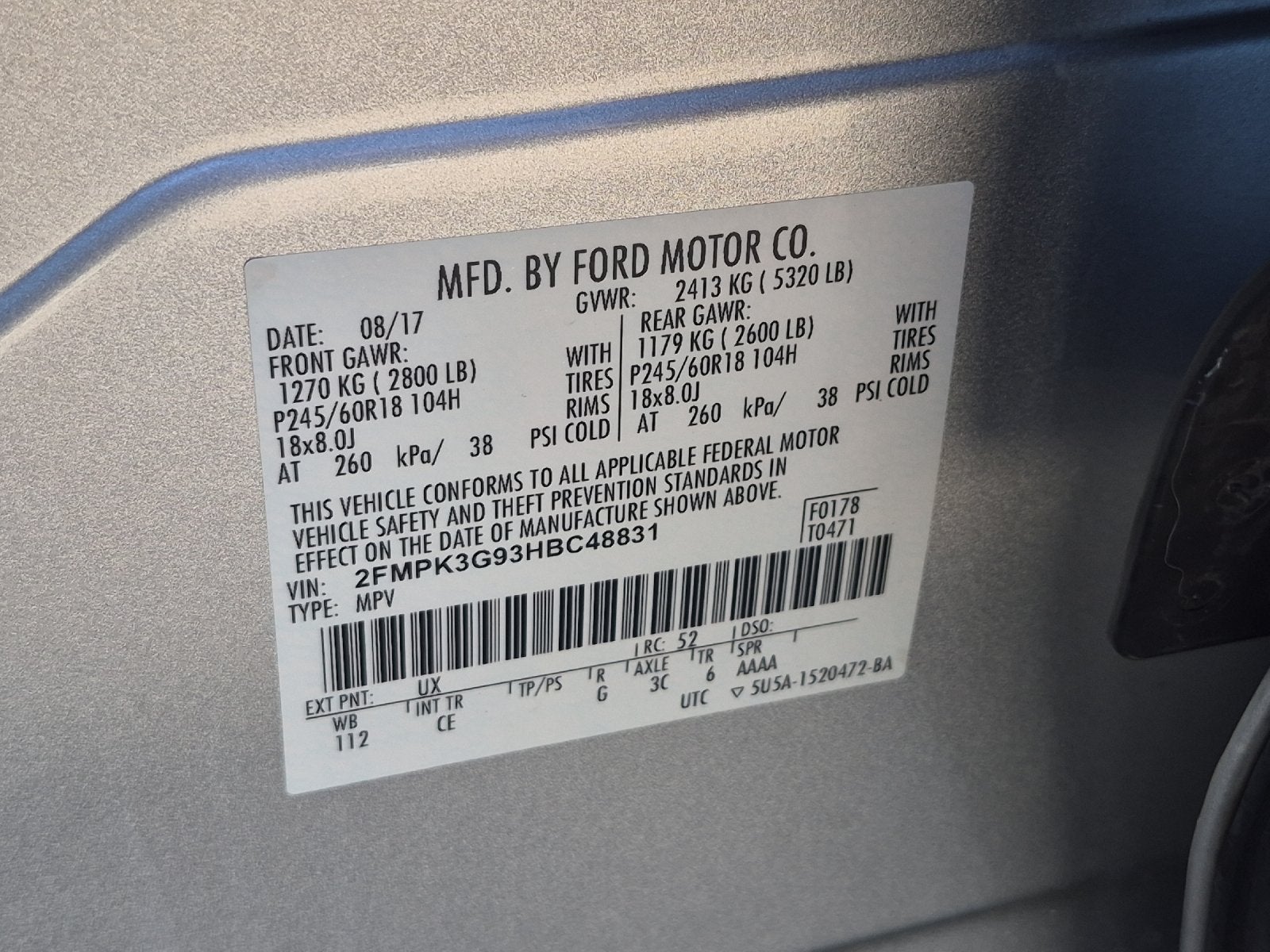 2017 Ford Edge SE