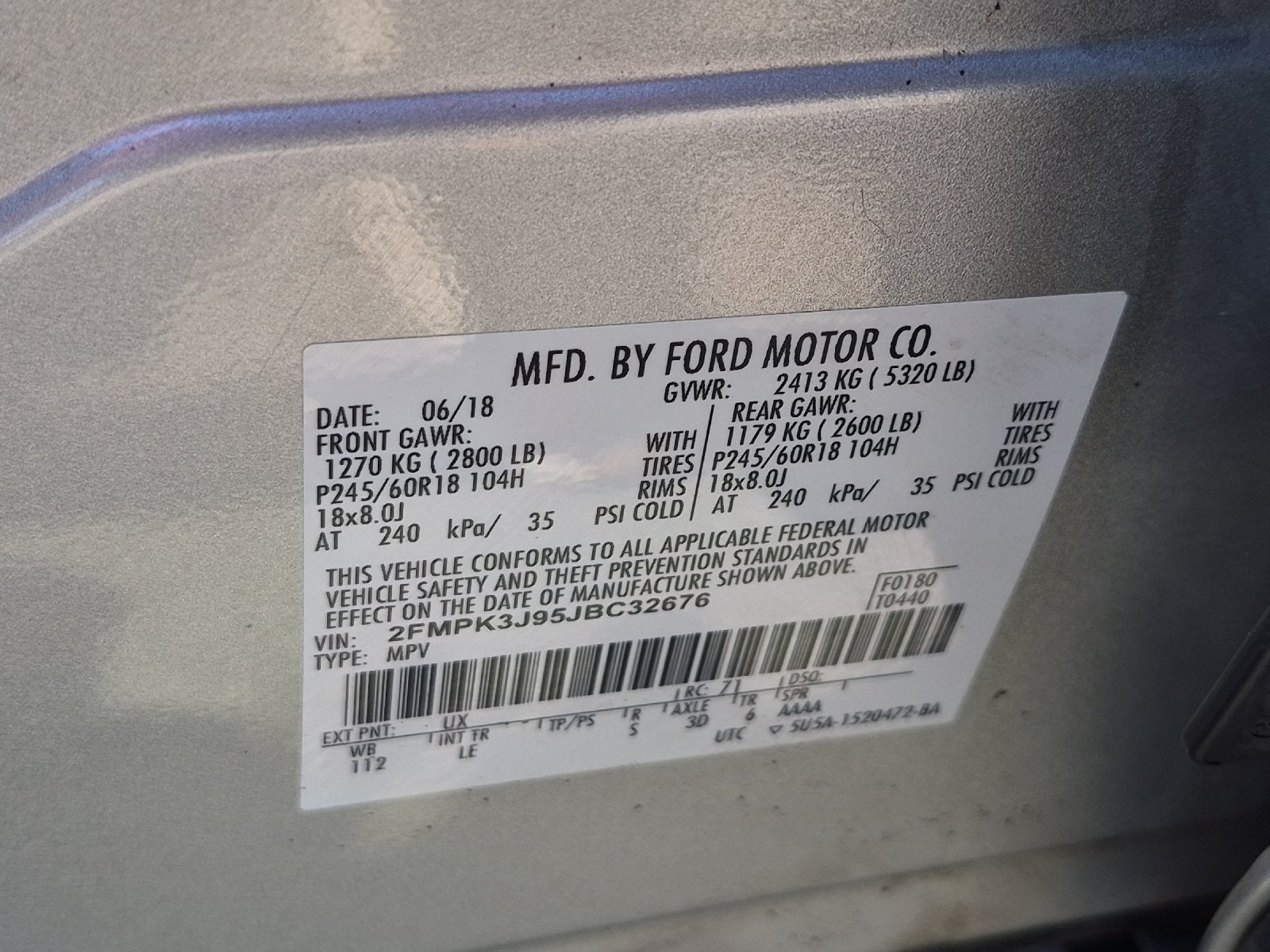 2018 Ford Edge SEL