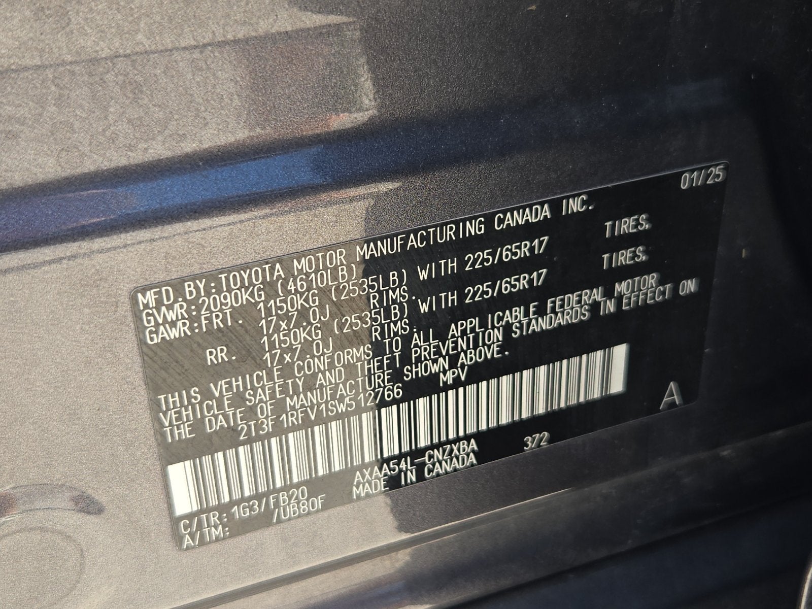 2025 Toyota RAV4 LE
