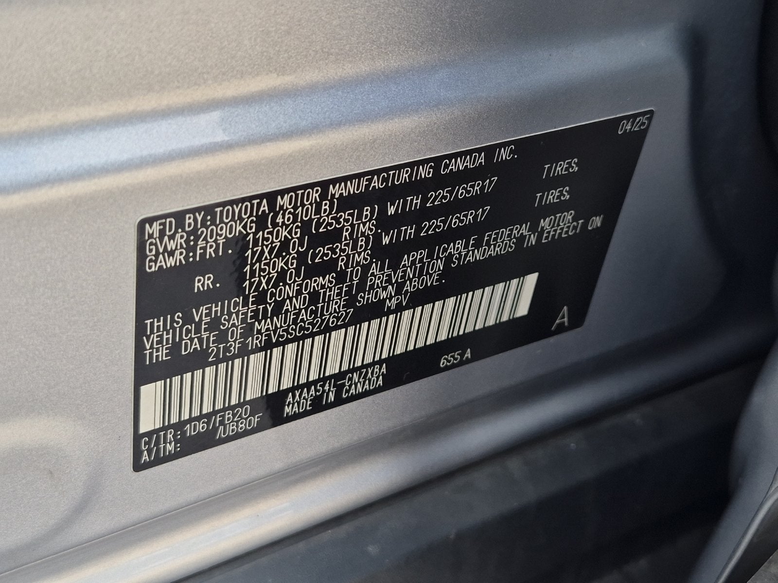 2025 Toyota RAV4 LE