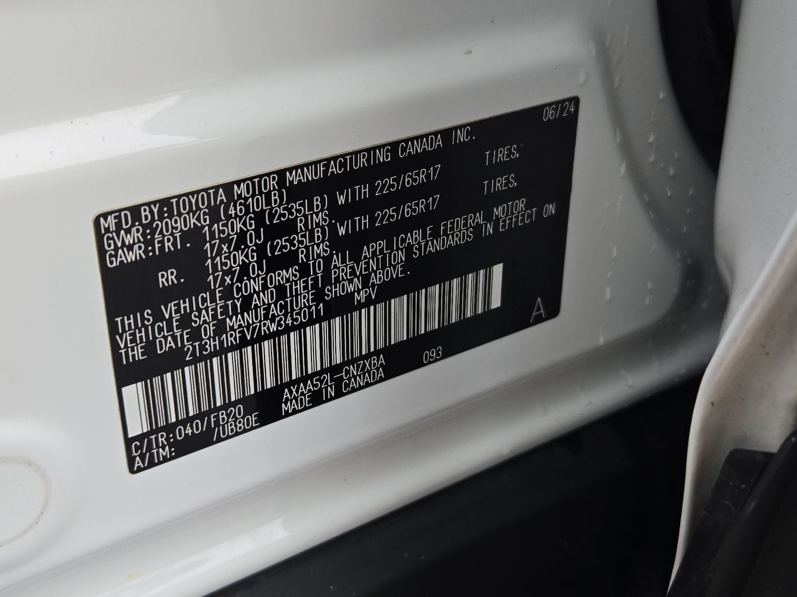 2024 Toyota RAV4 LE