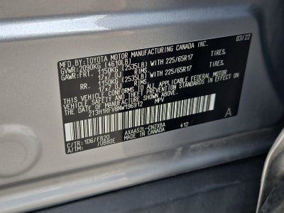 2022 Toyota RAV4 LE