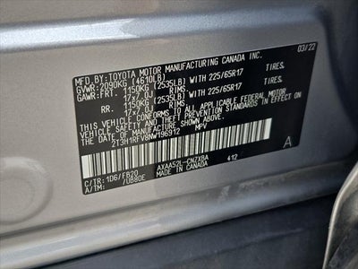 2022 Toyota RAV4 LE