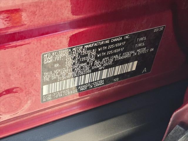 2020 Toyota RAV4 LE