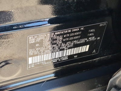 2021 Toyota RAV4 LE
