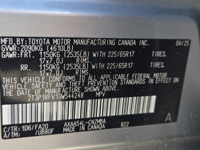 2025 Toyota RAV4 XLE