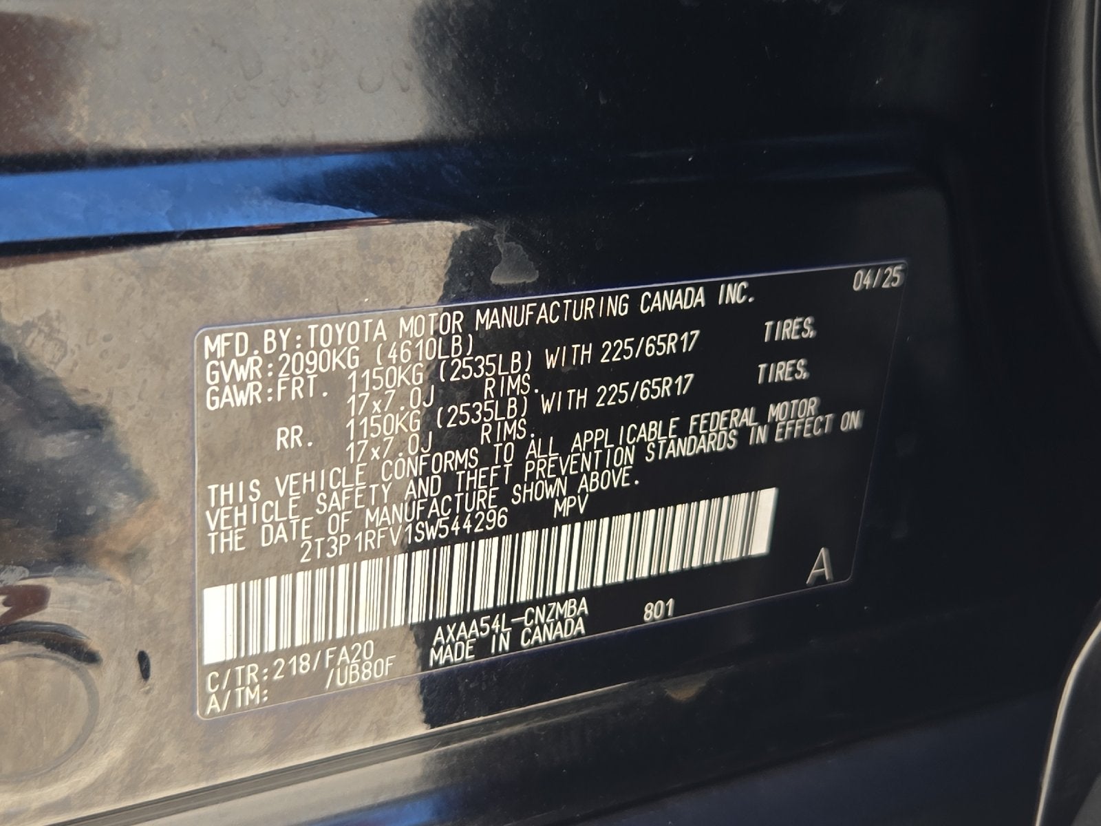 2025 Toyota RAV4 XLE