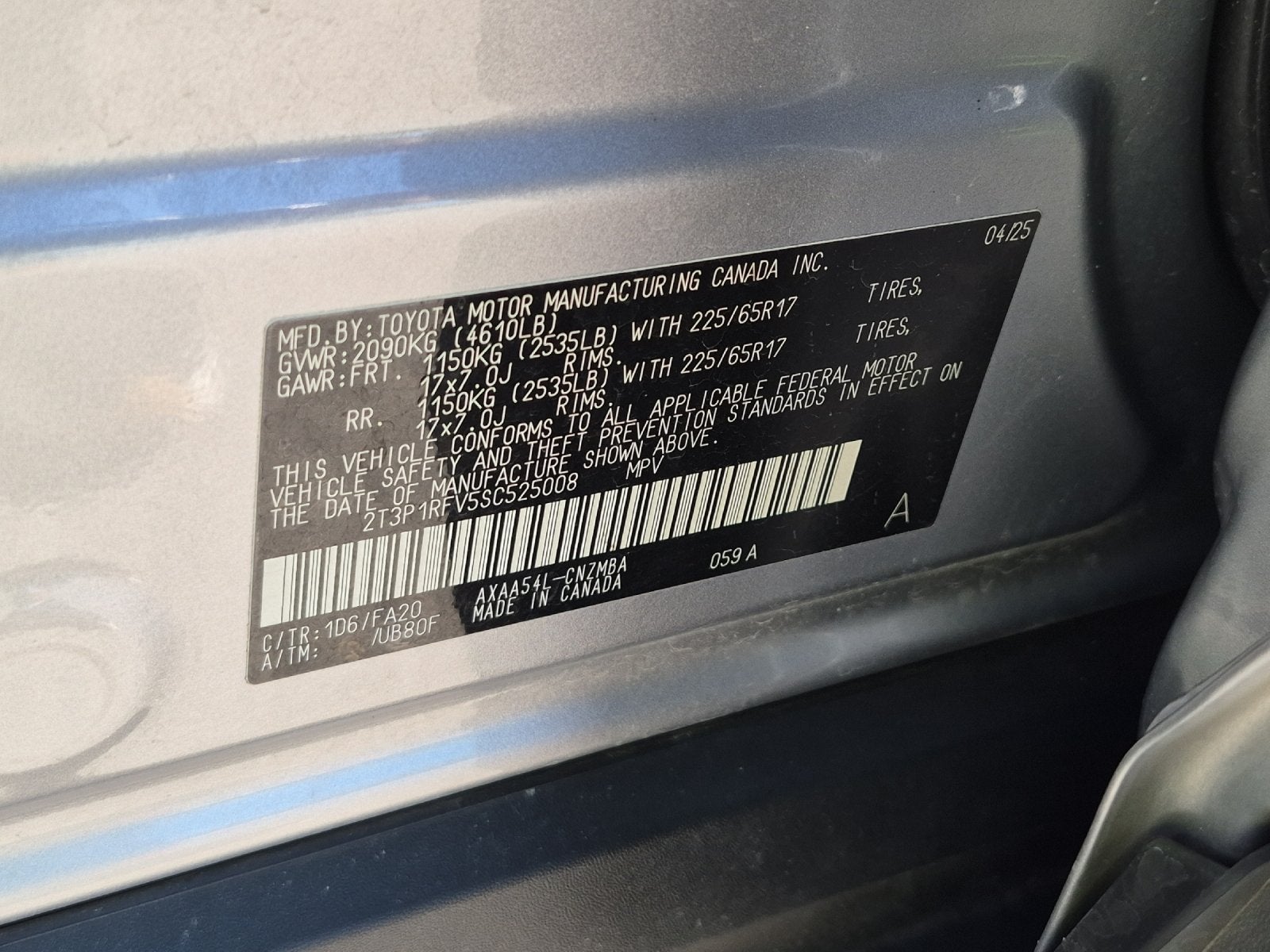 2025 Toyota RAV4 XLE