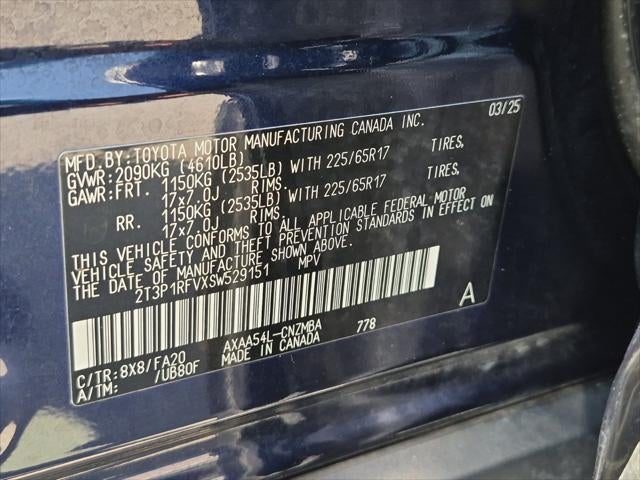 2025 Toyota RAV4 XLE